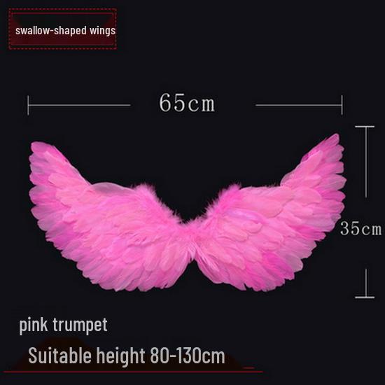 Angel Feather Wings Cosplay Props for Children & Adults - Ideal for Halloween & Parties