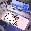 Cartoon Cute Hellokitty Pink Mouse Pad Pc Nonslip Mousepad Oversize Anime Girl Computer Table Mat Esports Game Keyboard Mats