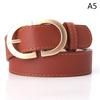 105Cm Female Luxury  Versatile Belt Adjustable Metal Buckle Belt For Women Suit Jeans Clothing Accessories