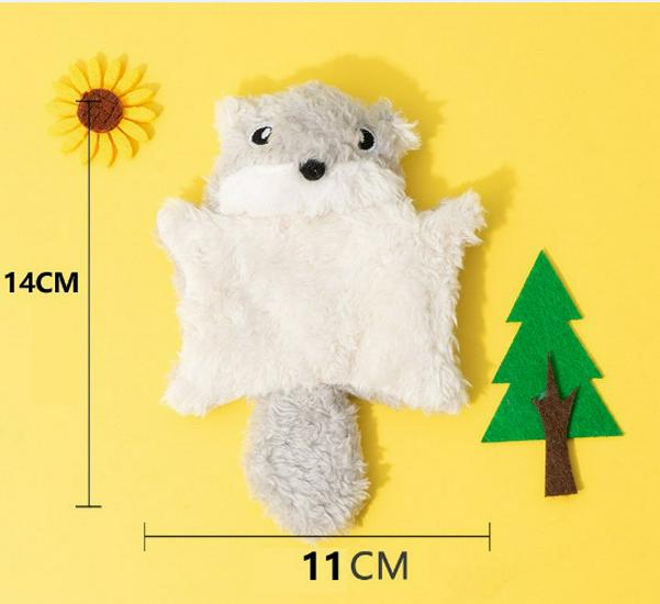 Plush Squeaky Dog & Cat Chew Toys - Durable Teething Pet Supplies