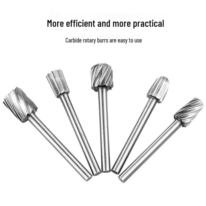 20-Piece Alloy & High-Speed Steel Rotary Grinding and Milling Set for Woodworking