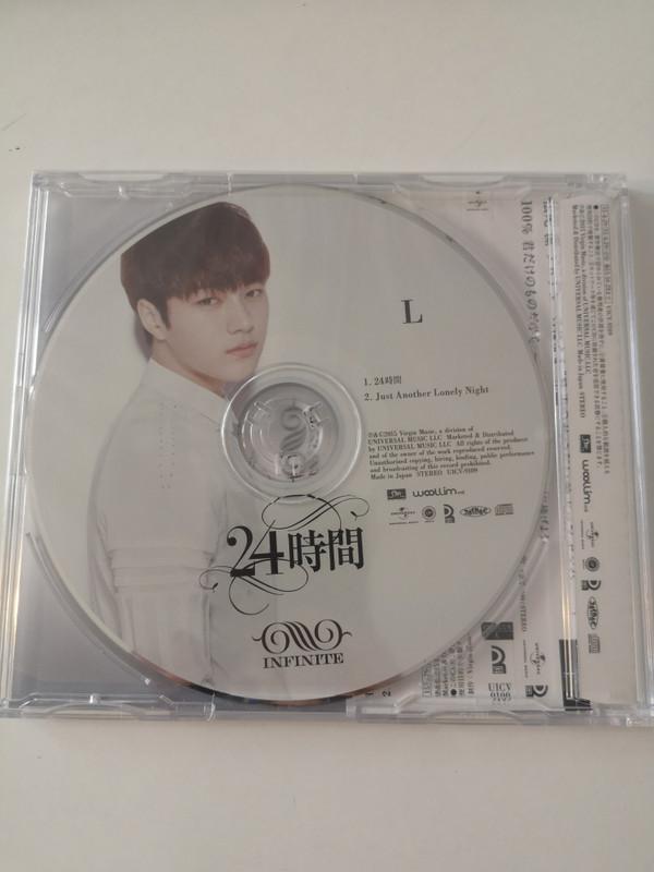 

CD INFINITE - 24 hours (L) UICV9109 Woollim Enterta 2015 Japan Pop Used