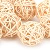 Sepak Takraw Toy   Rattan Safe and Harmless   Small Animal Chew Toy for