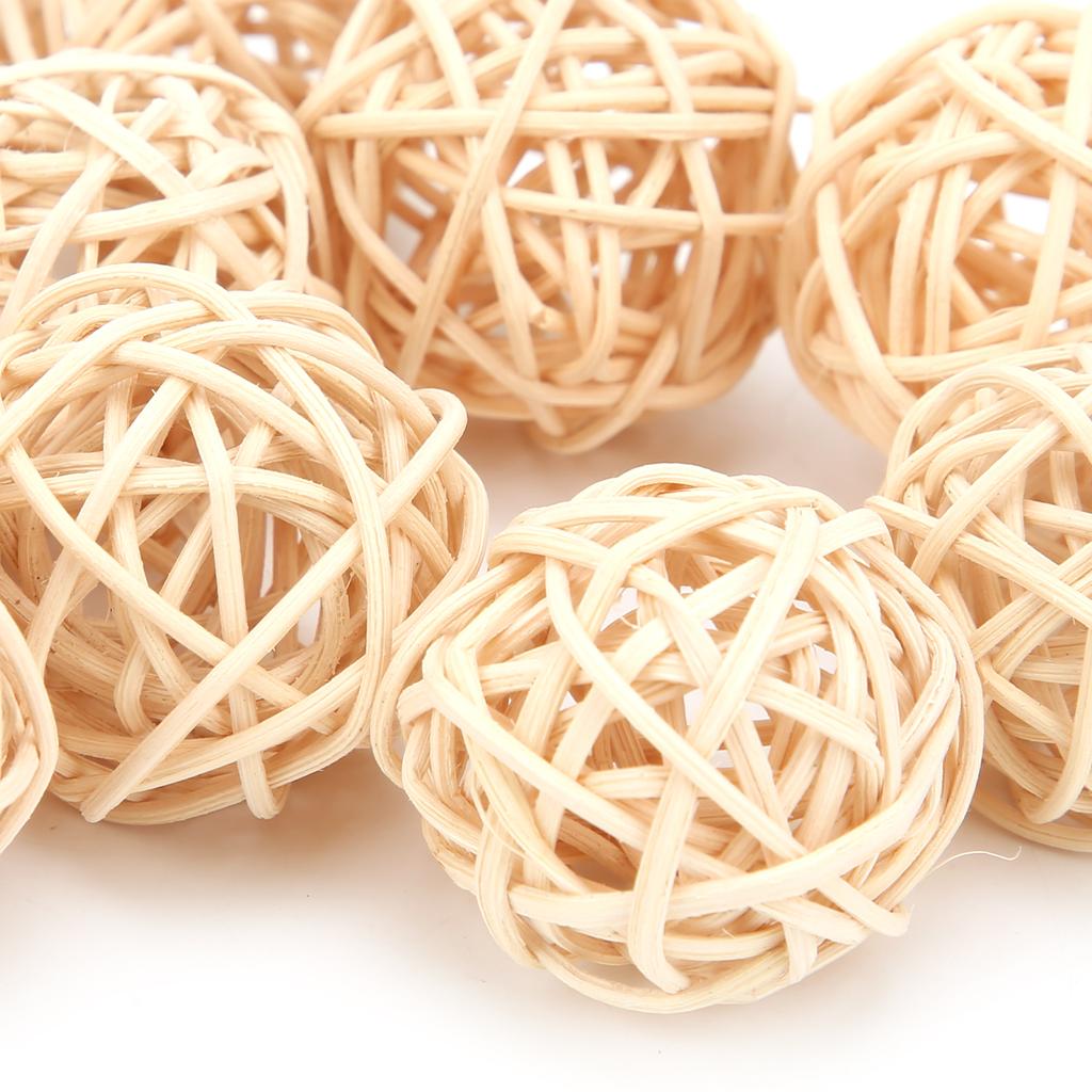 Sepak Takraw Toy   Rattan Safe and Harmless   Small Animal Chew Toy for