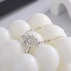 Elegante koreanische Strass-Anhänger-Halskette - Damen Neujahrs- & Weihnachtsgeschenk