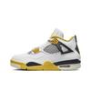 Jordan Air Jordan 4 Slip Resistant Abrasion Resistant Mid Top Vintage Basketball Shoes Unisex Red AQ9129-101(Team239-)