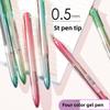 Perfect for Note-Taking and Solving Problems At School, Colorful Planner Markers, Quick-Drying and Smooth Multi-Color Integrated Pens, Great for Chris