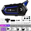 BT31 Motorcycle Helmet Headset Bluetooth 5.0 Wireless Waterproof Earphone Automatic Handsfree Call Answering with Flashlight