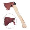 Portable Axes Head Sheath Protectors PU Leather Axes Head Cover Outdoor Hatchets Sheaths Axes Holsters Easy to Use