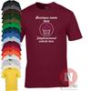 Naughtees Cotton Round Neck Short Sleeve Customizable Logo T-Shirt