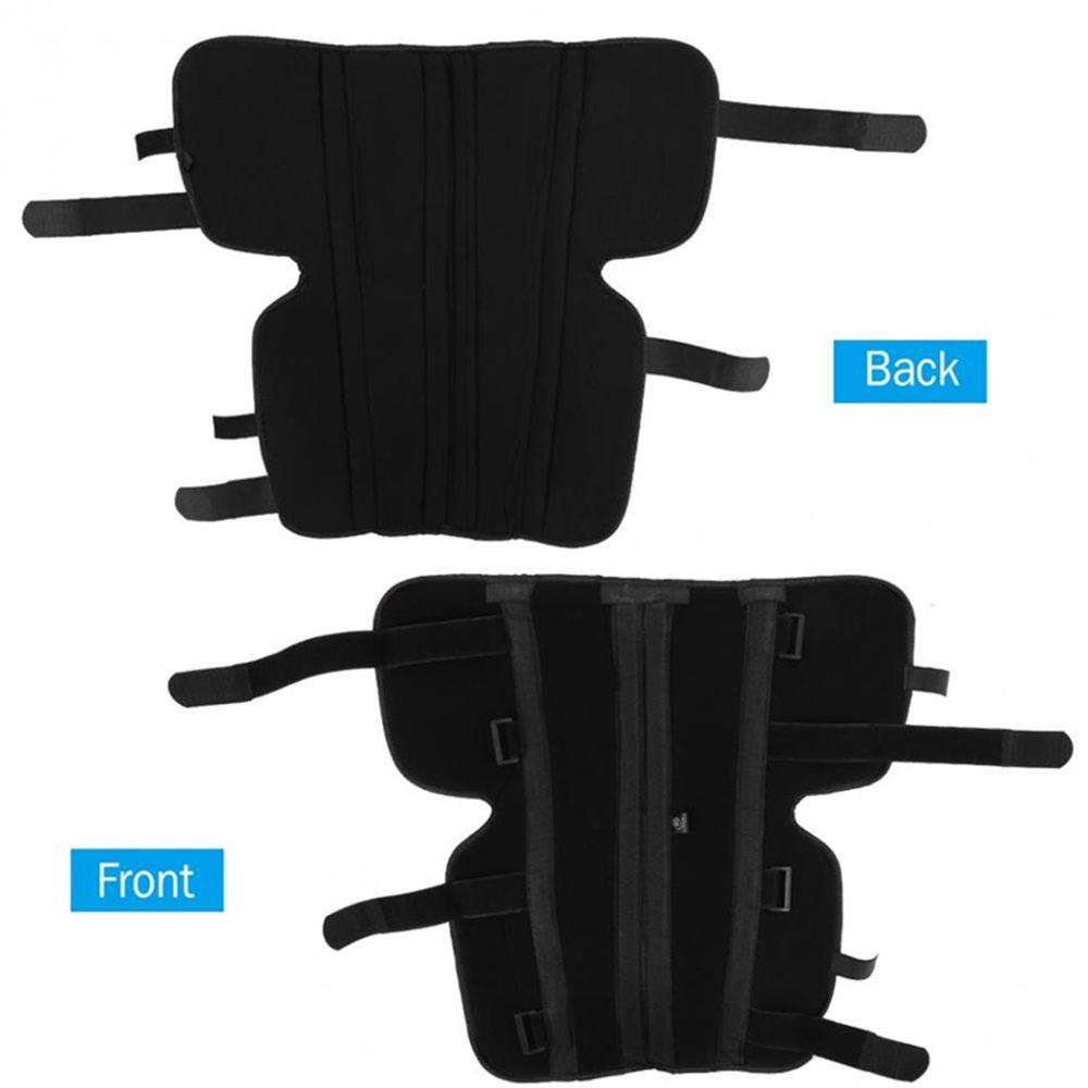 1Pcs Tri-Panel Knee Immobilizer Full Leg Brace Support Aluminum Alloy Straight Knee Splint for Knee Protector Fracture Stabilizer