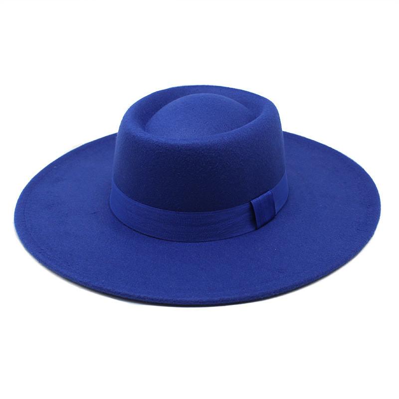 Wool Felt Bowler Hat For Men Women With Wide Brim Sun Protection And Breathability