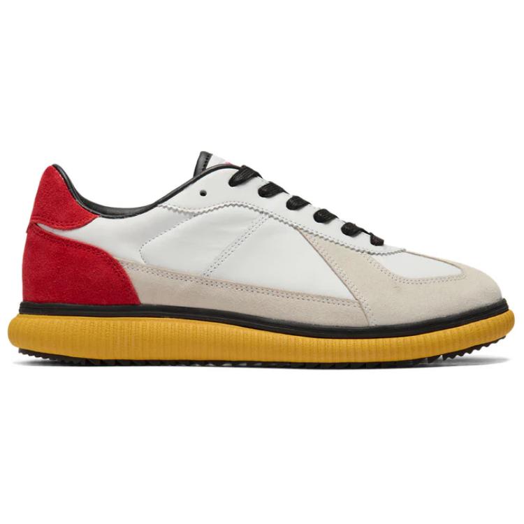 Onitsuka Tiger Delecity L White Classic Red Yellow Unisex Sneakers 1183C217-101