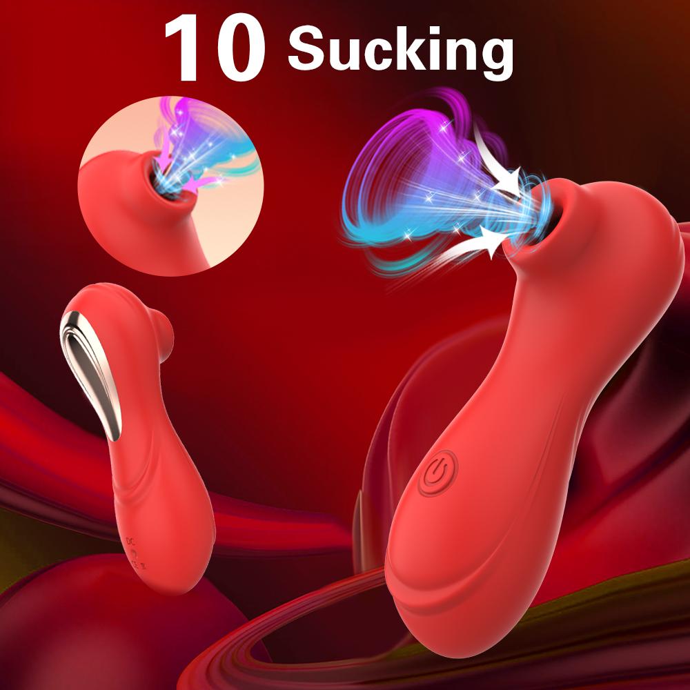 Sucker Clitoris Powerful Sucking Vibrator Female Clit Nipple Oral Vacuum Stimulator Massager Sex Toys Adults Goods for Women