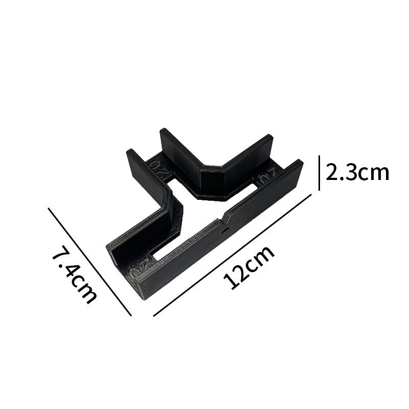 T Shaped Wood Board Connector Thickened Right Angle Bracket Furniture Reinforcement Corner Brace For Diy Cabinet Table Fixing