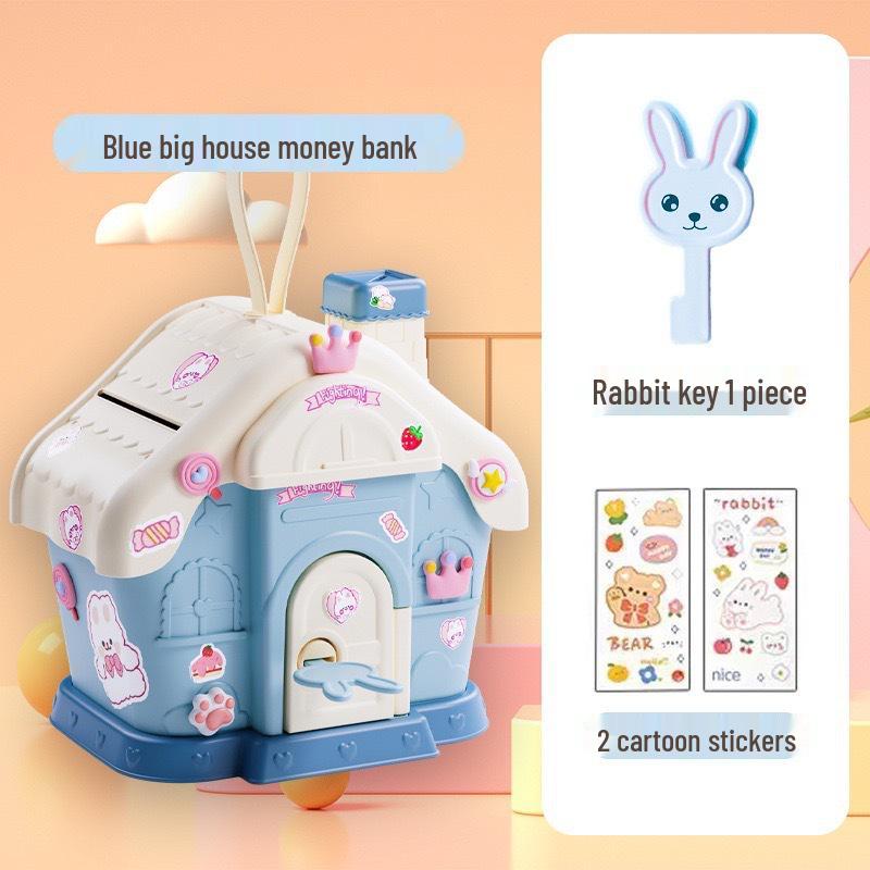 Mushroom House Money Box: DIY Savings for Kids, Boys & Girls Gift