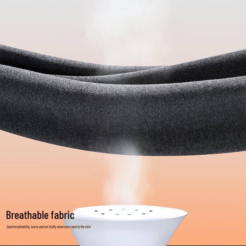 Sevenwolves Men's Lightweight Pure Cotton Round Neck Thermal Top