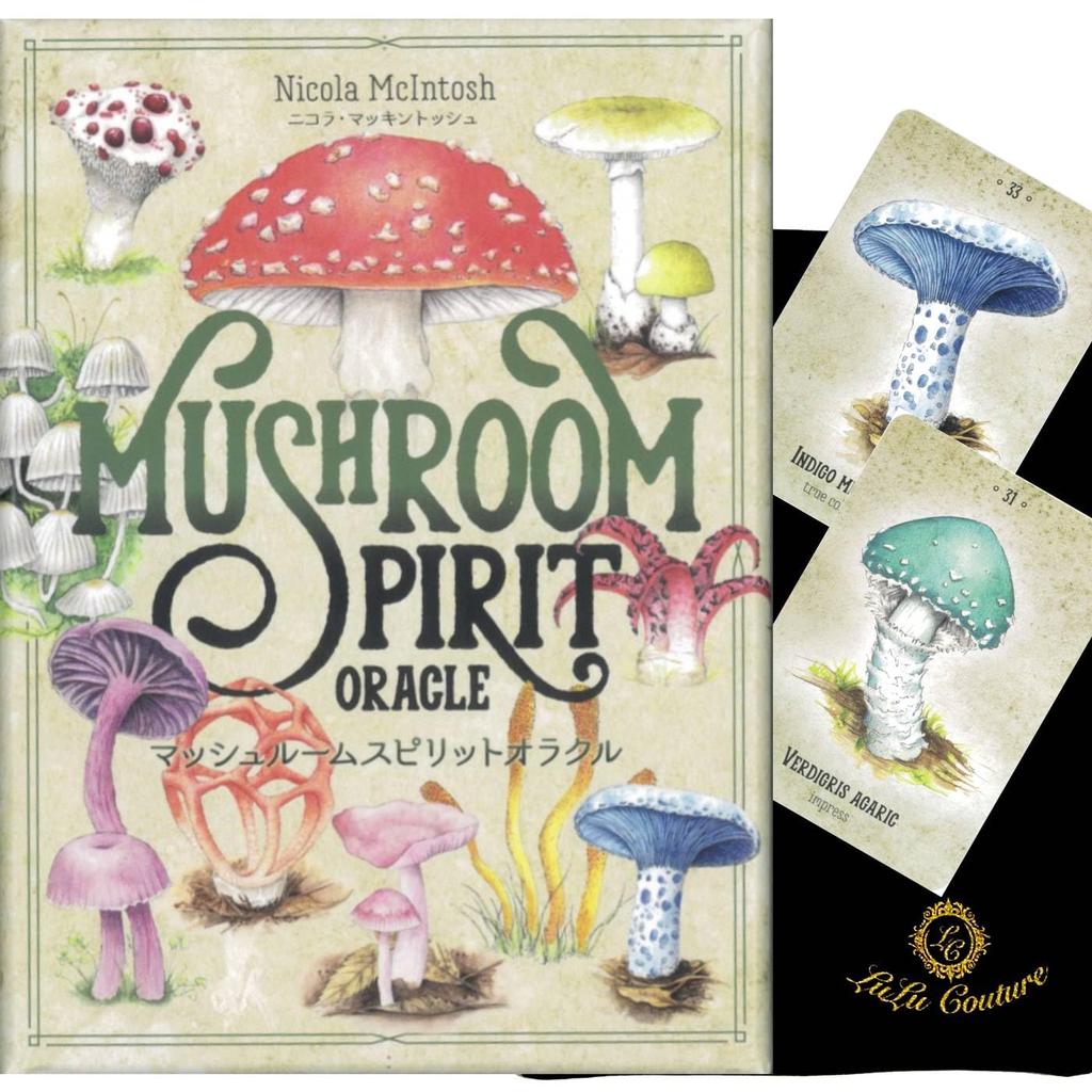 Mushroom Spirit Japanese Instruction Manual Oracle Tarot Fortune Telling Oracle, Included, Cards, Cards, [Authentic]