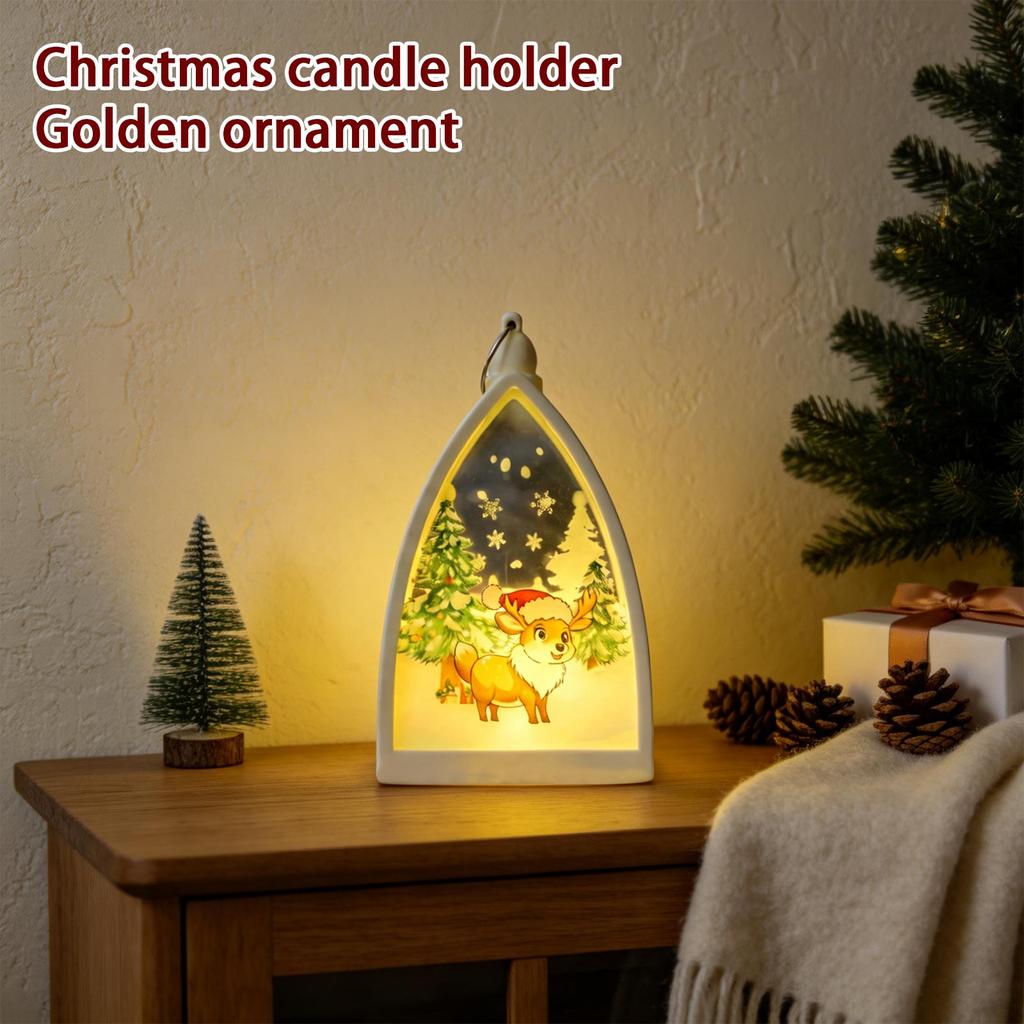 Handheld Christmas Decorative Ambient Light for Holiday Tabletop Display