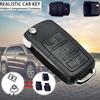 Car Key Replacement Case For Volkswagen B5 Car Remote Key Flip Folding Key Shell 3 Buttons