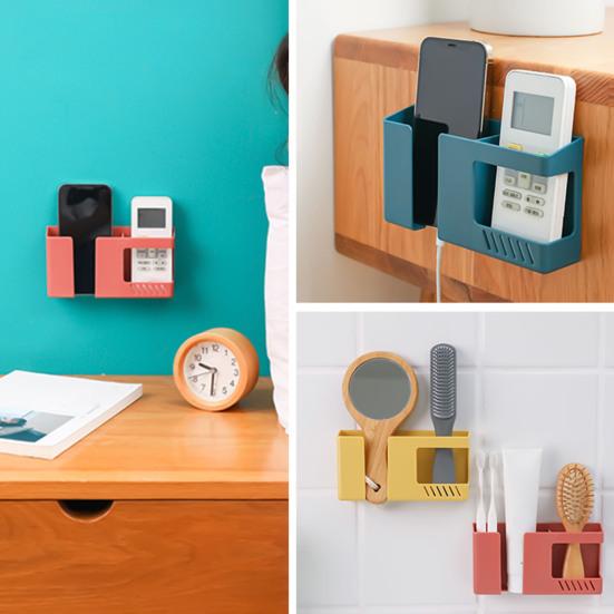 Support de télécommande mural, Anti-poussière, ABS, gain de place, boîtier de télécommande pour la maison