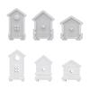 Food Grade Silicones Mold DIY Coastal House Shape Ornament Home Decors Crafting Mould With Intricate Detail