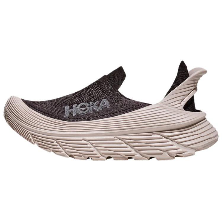 HOKA ONE ONE Restore TC Comfortable Casual Shoes Unisex sneakers Black Brown 1134532-GXYG 41⅓