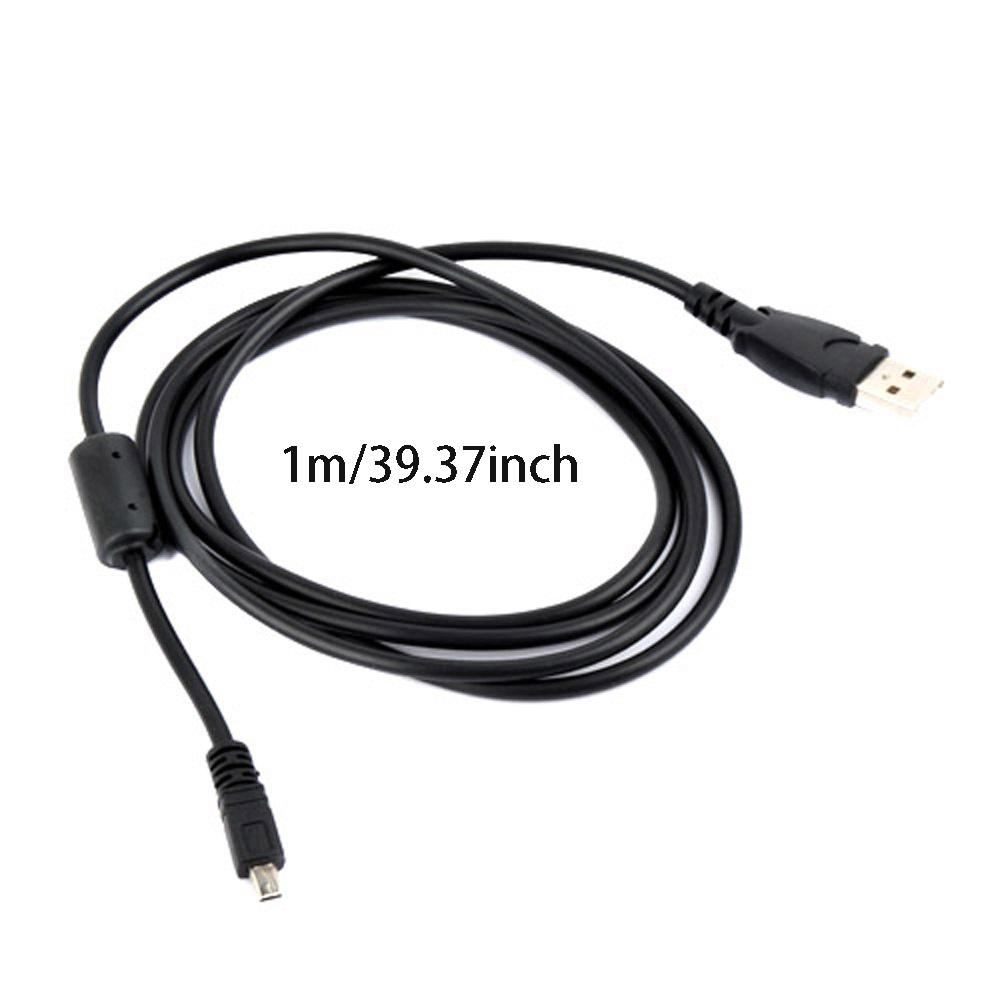 For NIKON SANYO UC-E6 Digital Camera Cable Mini 8P Cord for CoolPix Fuji Panasonic Olympus Sony Data Transfer Charging Wire