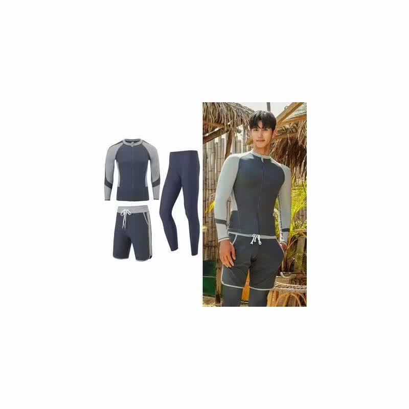 OLOEY Sun Protection Quick-Dry Split Wetsuit Set L