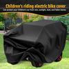Kids Electric Car Toy Cover Outdoor Waterproof Oxford Cloth with Drawstring Mobility Scoote Children's Wheeled Toy Car Cover