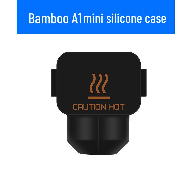 Bambu Lab X1/X1mini High-Temp Black Silicone Hotend Cover 3D Printer Accessory