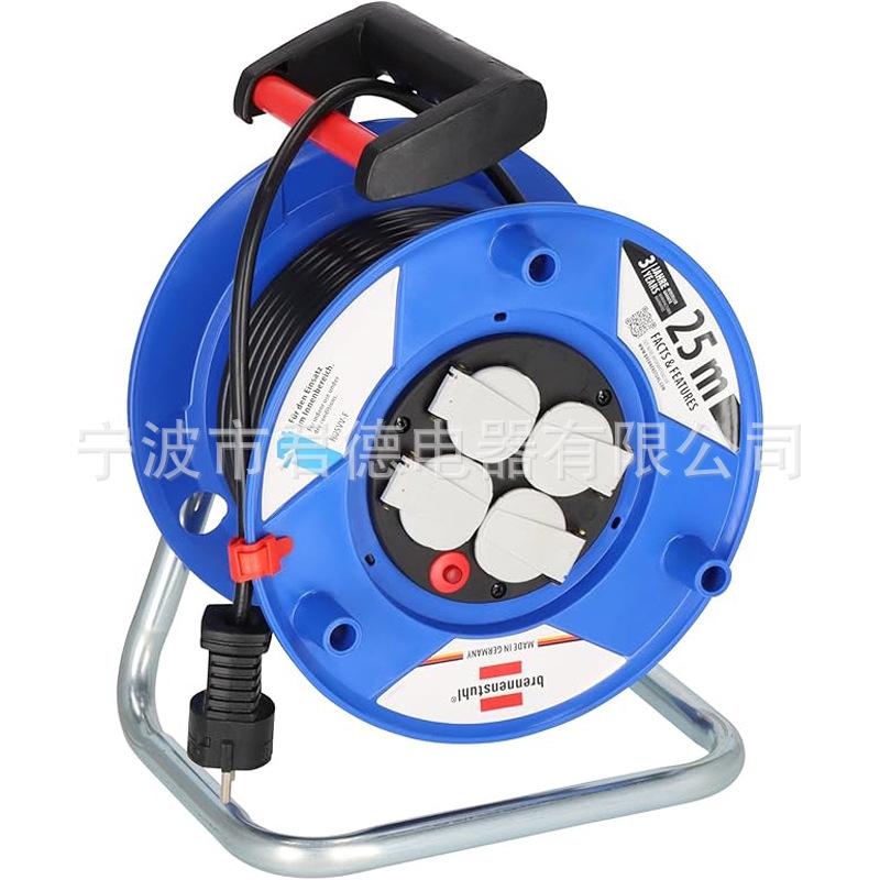 

25m Indoor Cable Reel with 4 Grounded Sockets, Model 1218050