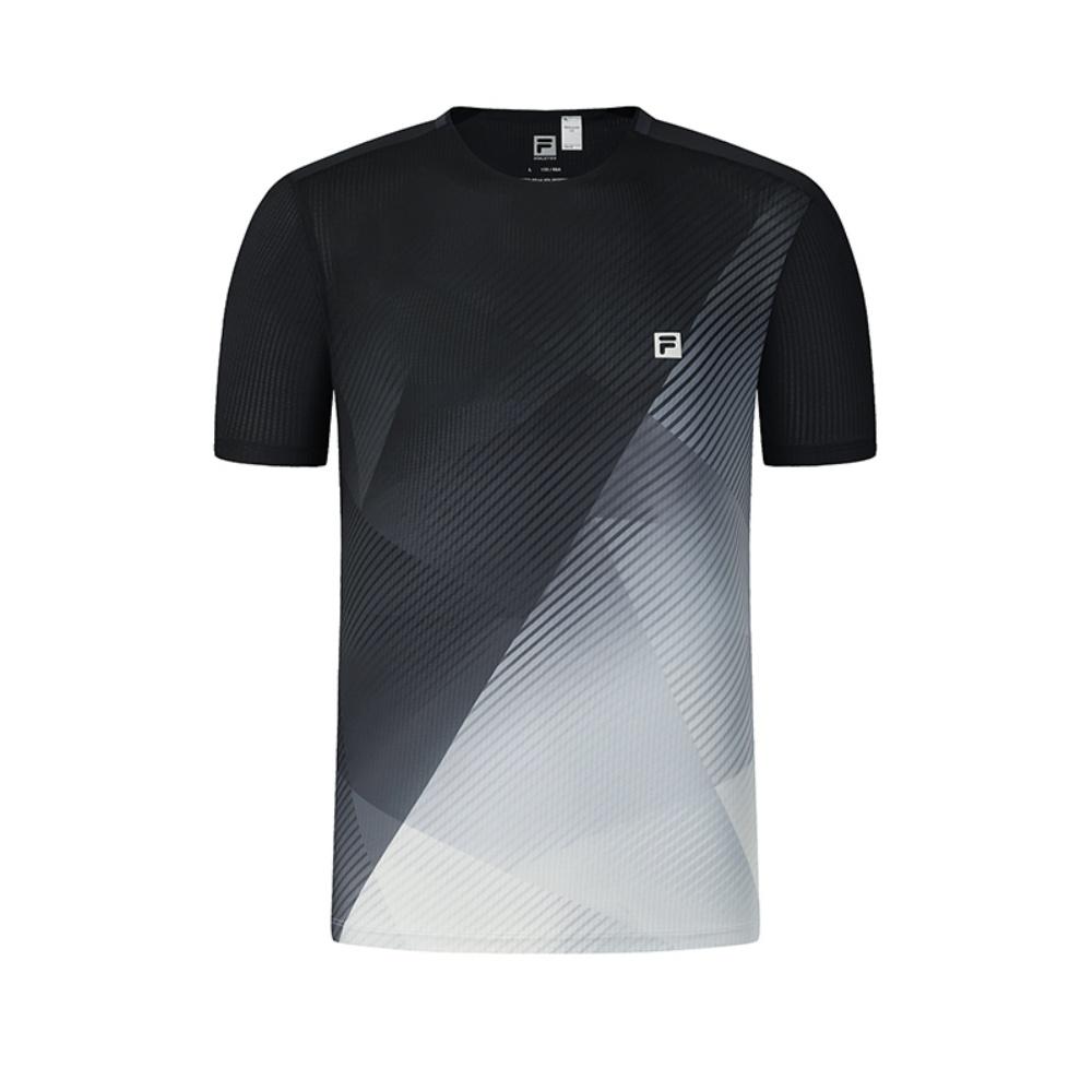

New FILA Fitness T Shirt Men s All Over Print A11M521125F-ZA M