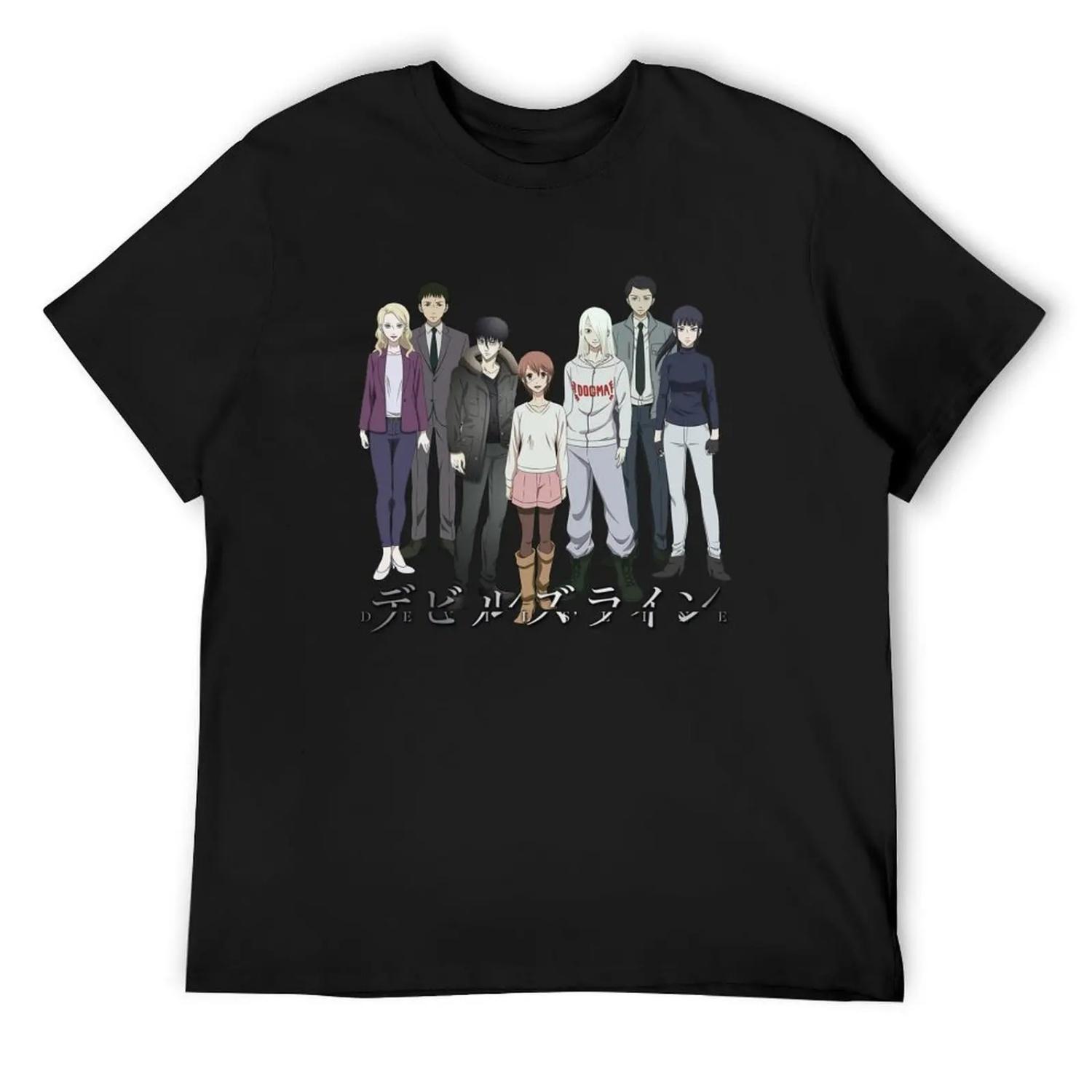 Devils  Line - logo T-Shirt graphic t shirt vintage shirts graphic kawaii clothes t shirts for men pack XXXXXL чёрный