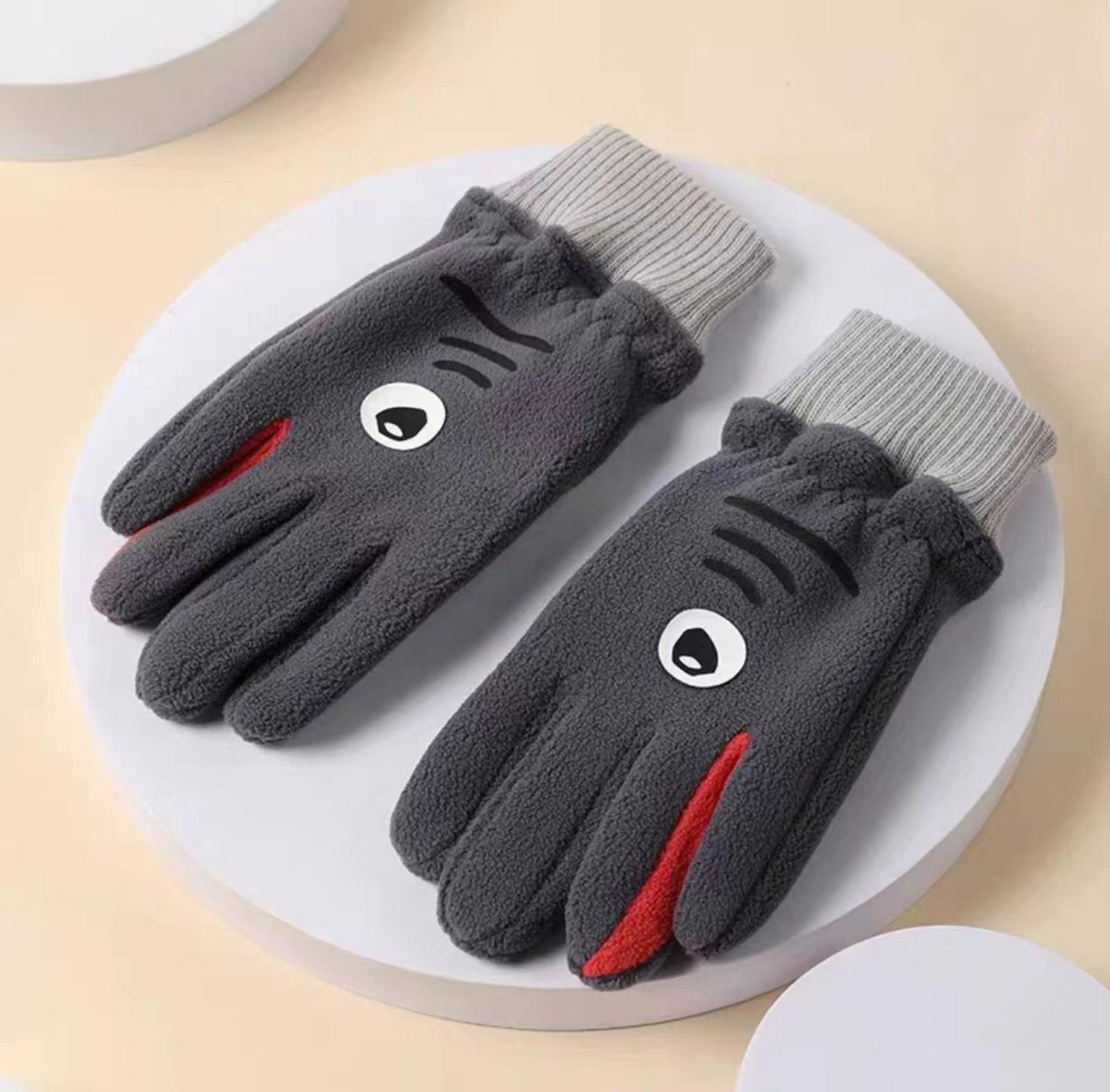 

Детские теплые перчатки плюс флисовые перчатки, защищающие от холода One Size