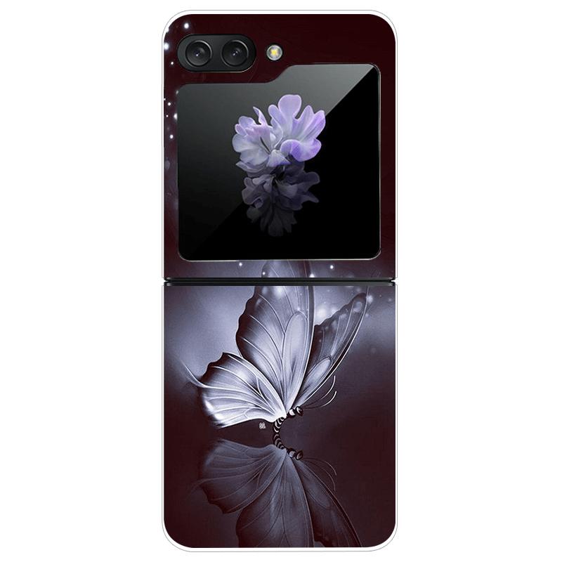 Clear Phone Case For Samsung Galaxy Z Flip7 Fashion Hard PC Silicone Cover For Galaxy Z Flip 7 5G ZFlip7 Transparent Protector