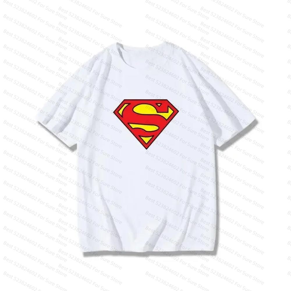 

BatUnisex SuperUnisex Wonder Women tshirts Flash Cartoon Cotton TShirt Creative Loose Casual Short Sleeve Parent casual T shirt S