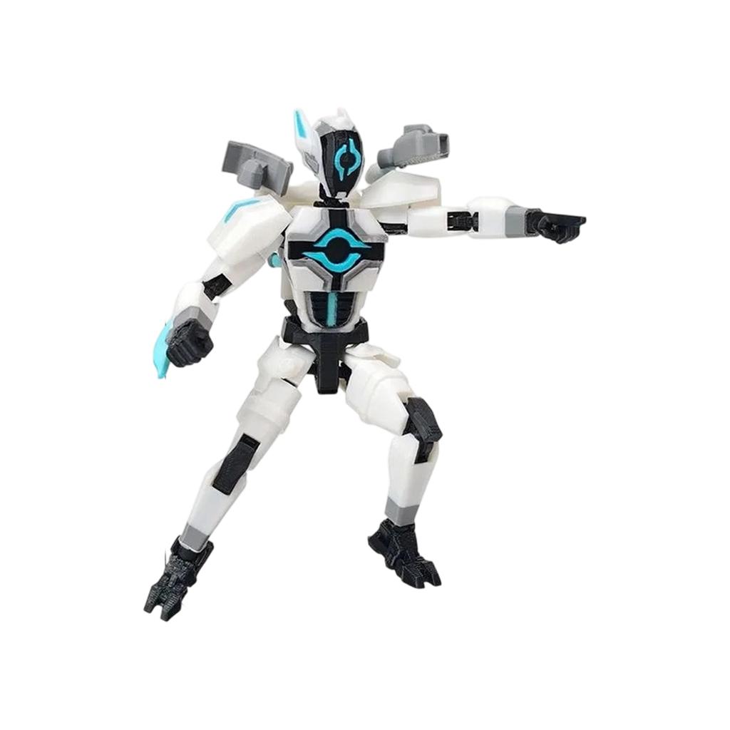 Poseable Action Figure with Articulated Joints and Removable Cape for Collectors and Display Suitable for Various Poses and Customization