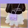 Trendy Pu Leather Mini Chain Shoulder Bag For Girls Fashionable Handbag