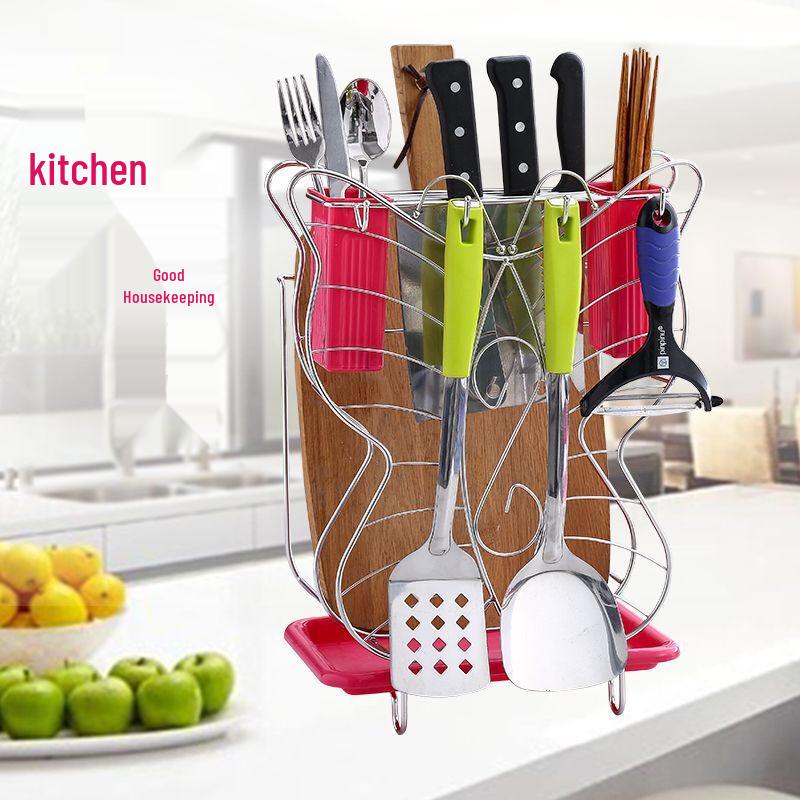 

Stainless Steel Kitchen Knife & Cutting Board Holder