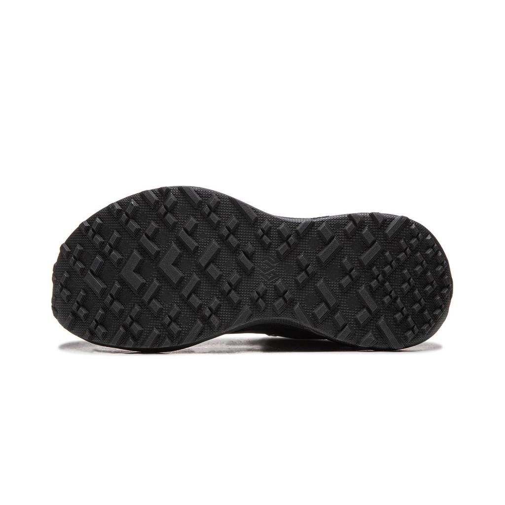 Li Ning De Lucas Textile, Synthetic Leather Abrasion Resistant Breathable Rebound Low top Running Shoes Unisex Black ARNW009-11