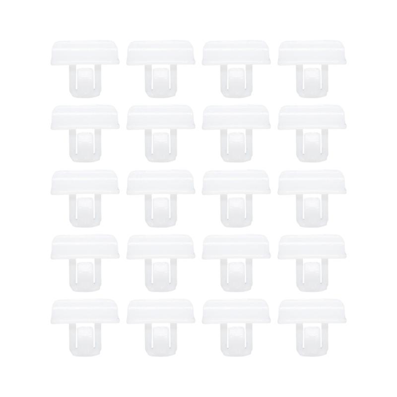 68225214AA Car Front Grille Buckle Fixing Clips Rear Bumper Guard Fastener Rivet Clips Automotive Accessories 1