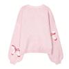 Women's Casual Solid Color Crew-neck Loose Long-sleeved T-shirt Top