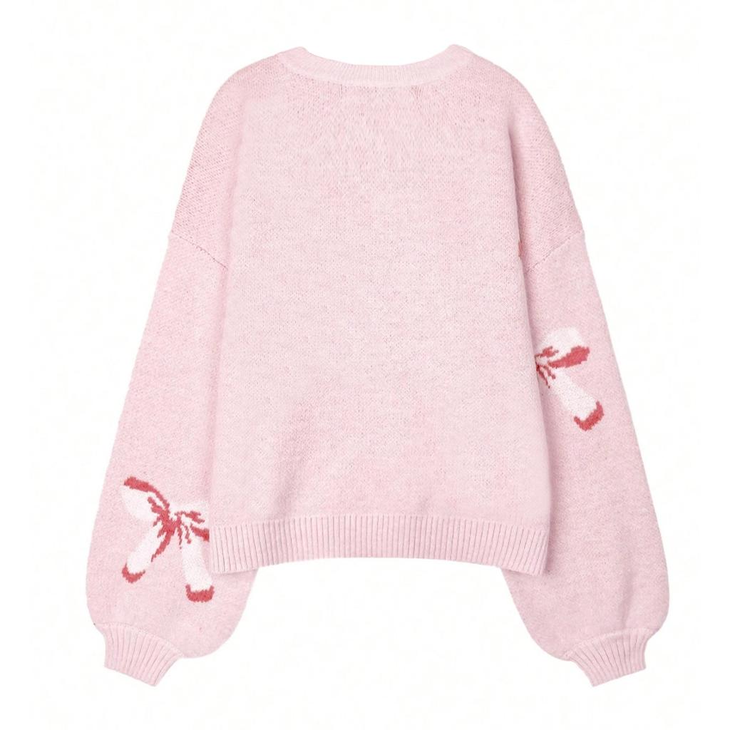 Women's Casual Solid Color Crew-neck Loose Long-sleeved T-shirt Top