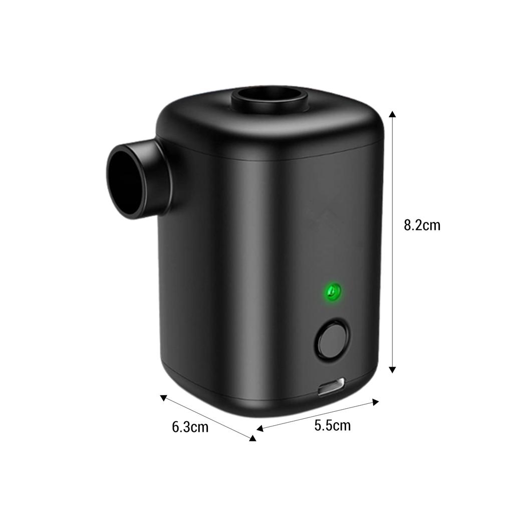 Electric Air Pump Portable Air Pump 3000mAh Battery USB Rechargeable Inflator Pump for Swimming Circle Pool Floats Air