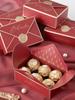 Retro European Red Wedding Candy Boxes and Gift Envelopes