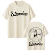 Rock Band Extremoduro Tour Album 2025 T-Shirts Unisexs Hip Hop Oversized Clothing T Shirt Loose O-Neck Cotton Short Sleeve T-shirts