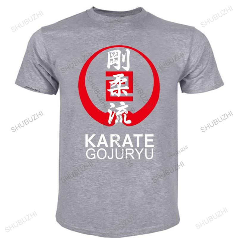

Karate Gojuryu cool TShirt Karate Gojuryu Fight Sport Discount Fashion Summer New Arrival Men Short sleeve T Shirts euro size 4XL
