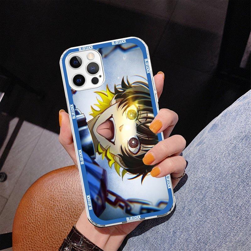 Japan Anime Blue Lock Phone Case For iPhone 17 Air 16 Pro Max 16E 15 + 14 Plus 11 12 13 Mini 7 8 SE Gift Print Cover Fundas 17 A