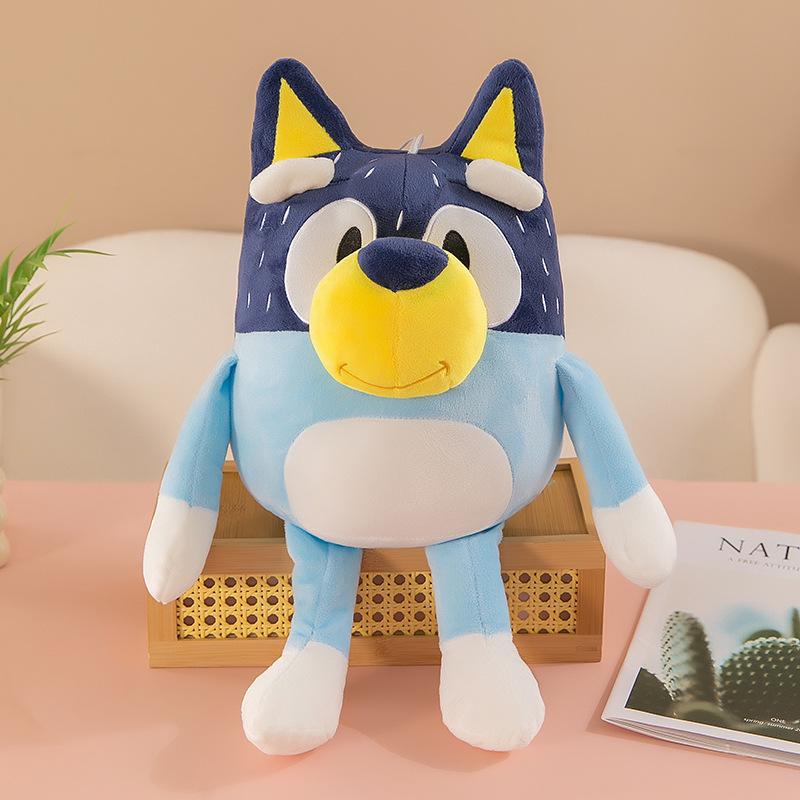 Children's Toys Cartoon Animation Bluey Bingo Family Plush Doll Gifts Cute Doll Doll Machine Animal